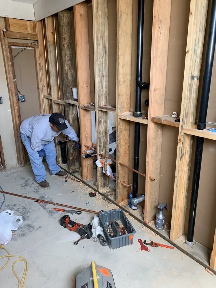 Commercial rough-in plumbing for Commercial Plumbing in Shore Hills